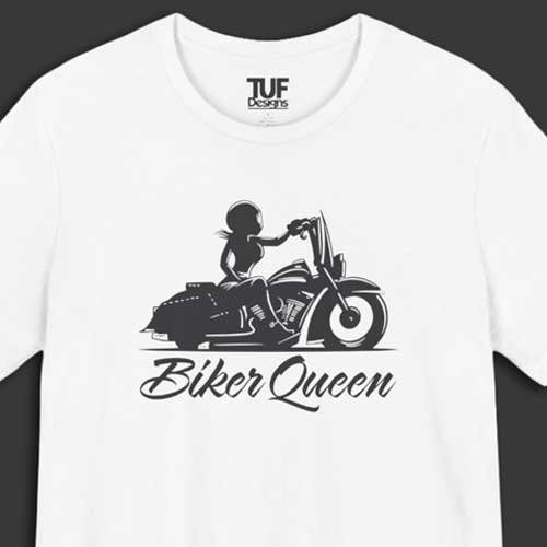 biker queen shirt