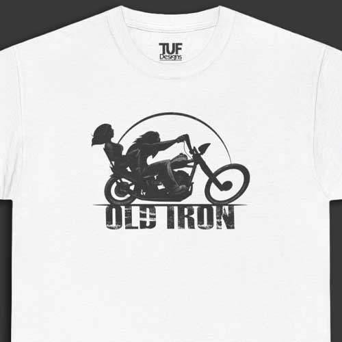 Chopper T-shirt by TUF Designs
