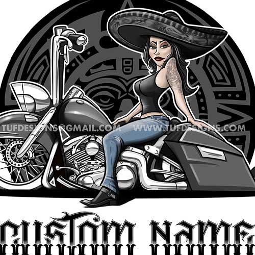 harley davidson chicana biker