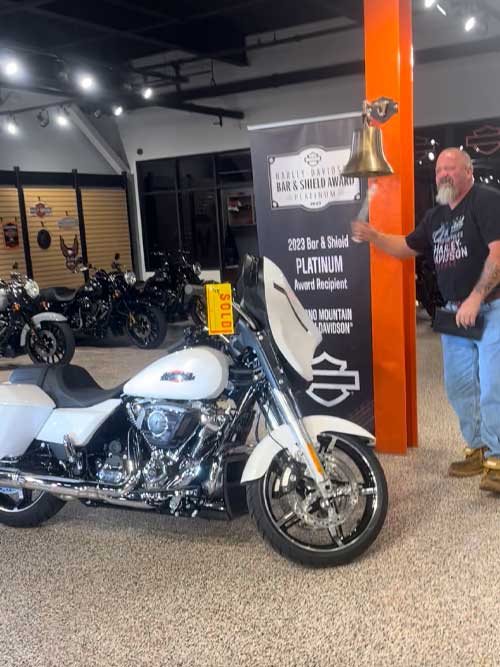 Street Glide bagger reference photo